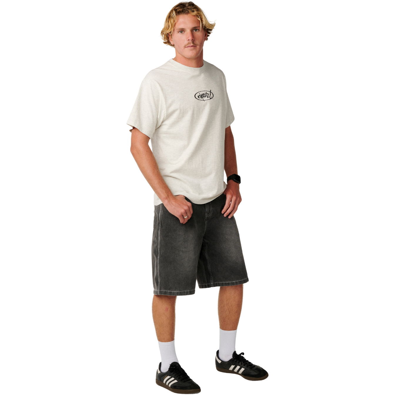 2026 Rip Curl Mens Rip Script Tee 14HMTE - Sports Marle